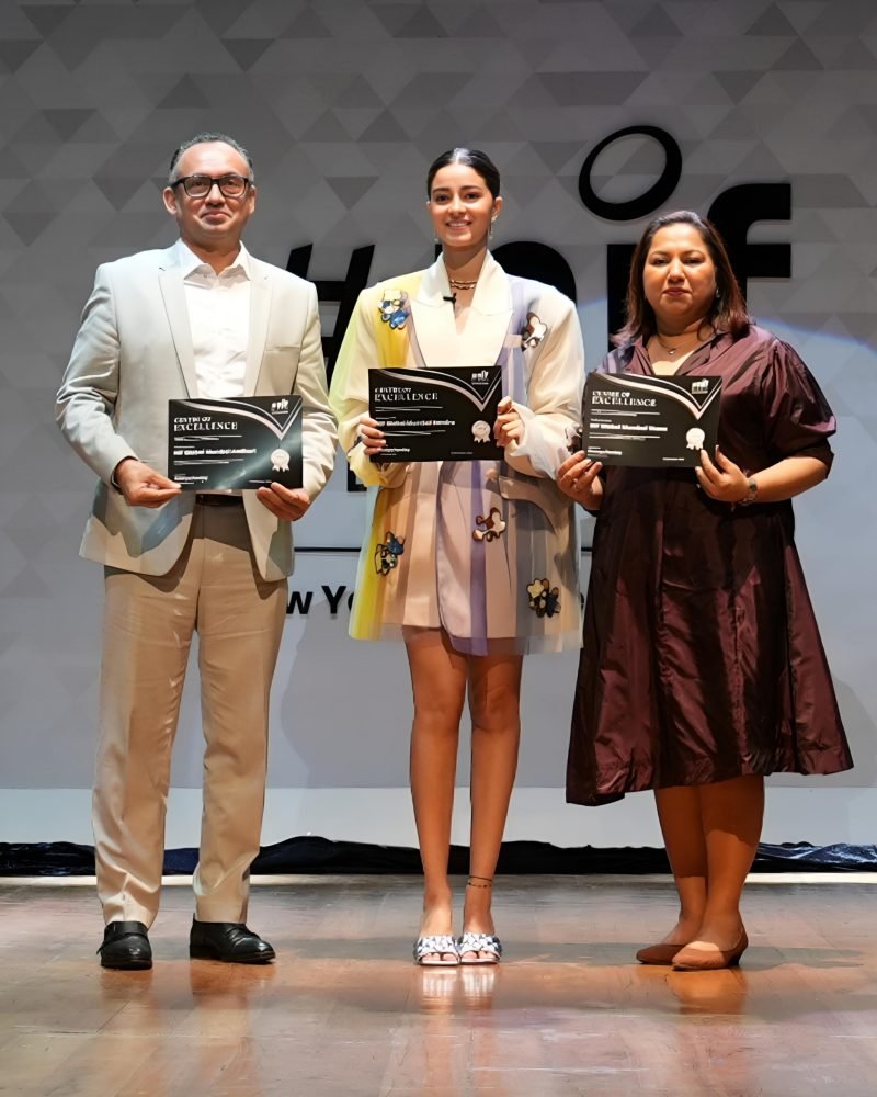 Ananya Pandey at NIF Global Thane Mumbai - Best Design Institute in Mumbai